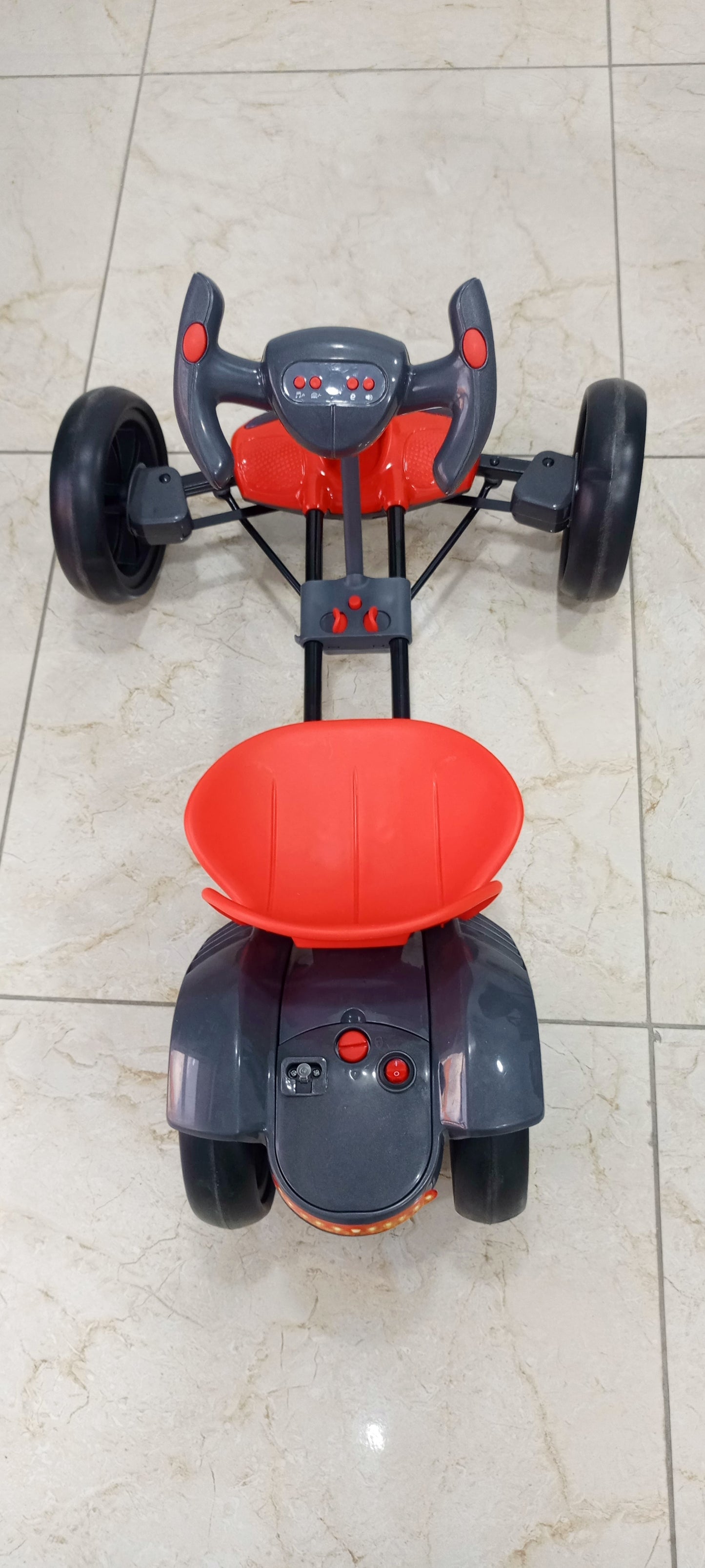 Go Kart, voiture electrique rechargeable pour enfants de 2 à 5 ans